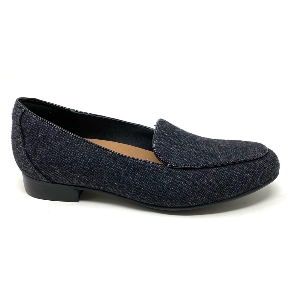Women’s Clarks Un Blush Ease – Grey Tweed casual loafers